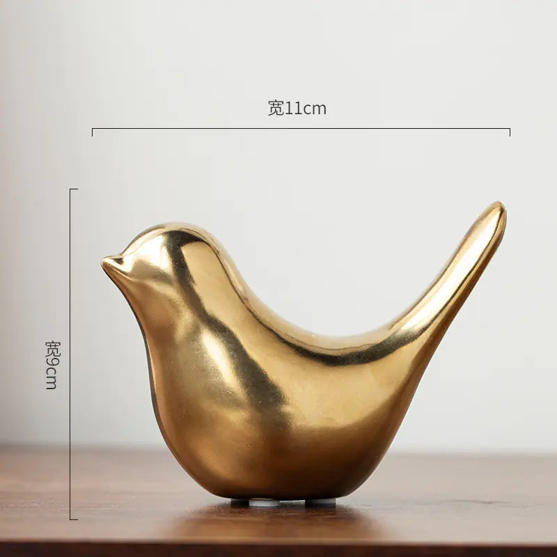 Nordic Ceramic Dove – Minimalist Home Decor