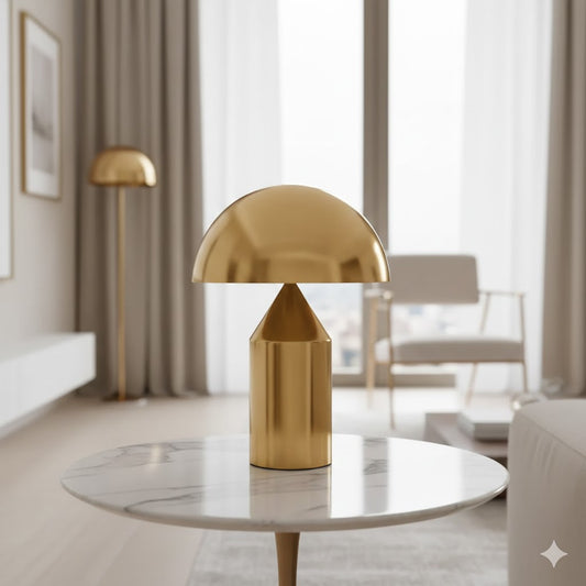 Modern Luxe Mushroom Lamp