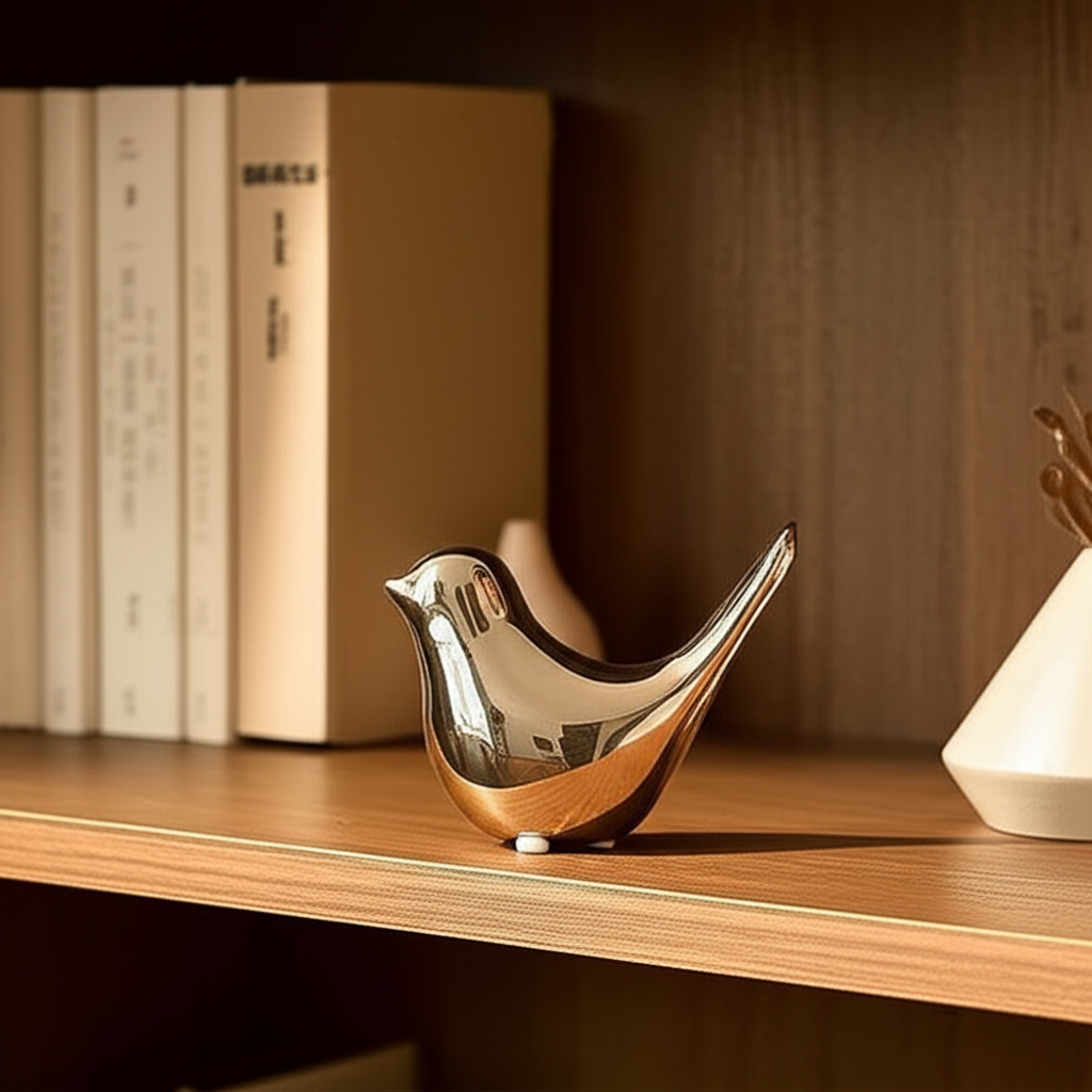 Nordic Ceramic Dove – Minimalist Home Decor