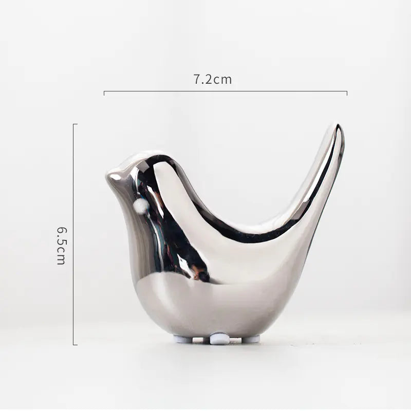 Nordic Ceramic Dove – Minimalist Home Decor