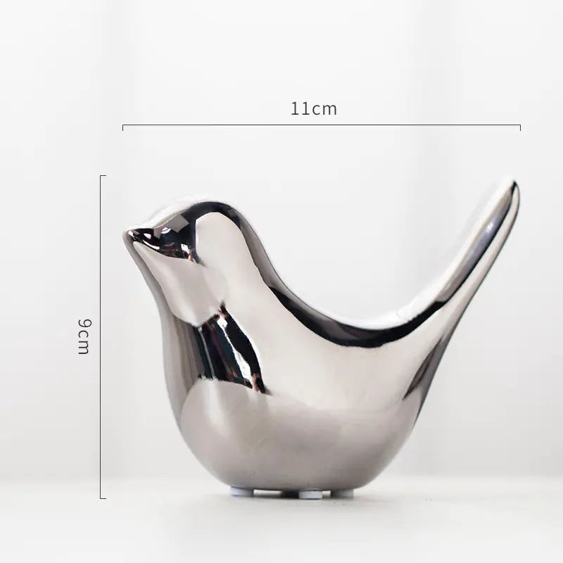 Nordic Ceramic Dove – Minimalist Home Decor