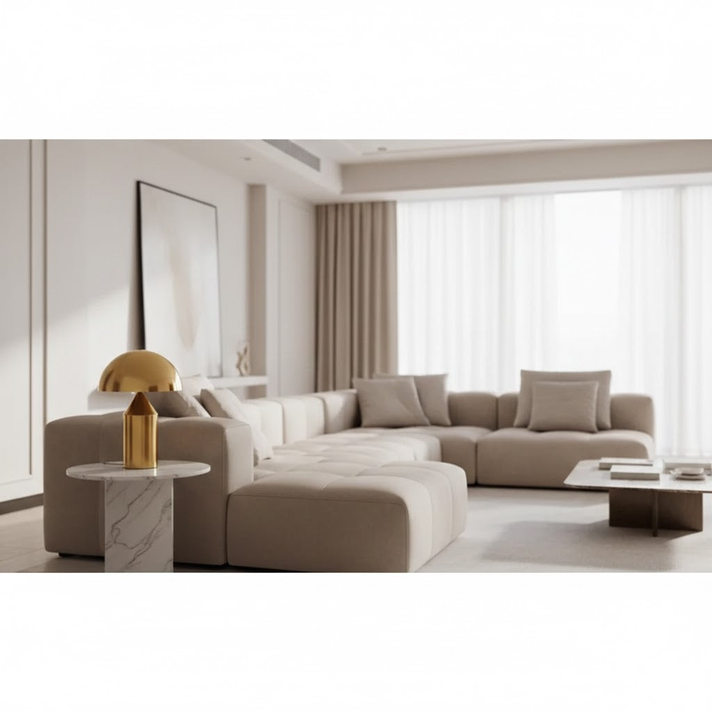 Modern Luxe Mushroom Lamp