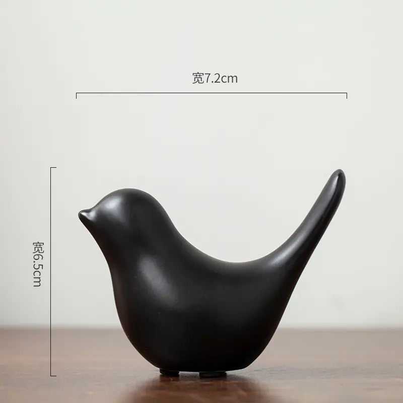 Nordic Ceramic Dove – Minimalist Home Decor