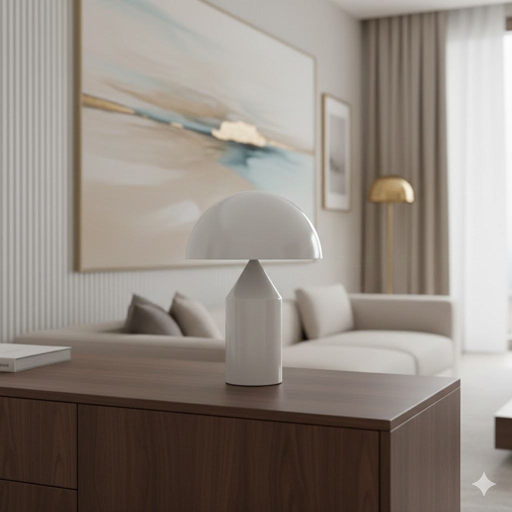 Modern Luxe Mushroom Lamp