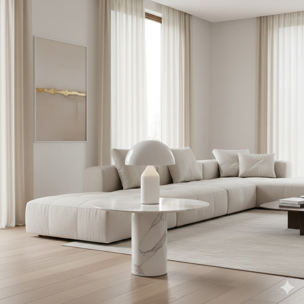 Modern Luxe Mushroom Lamp